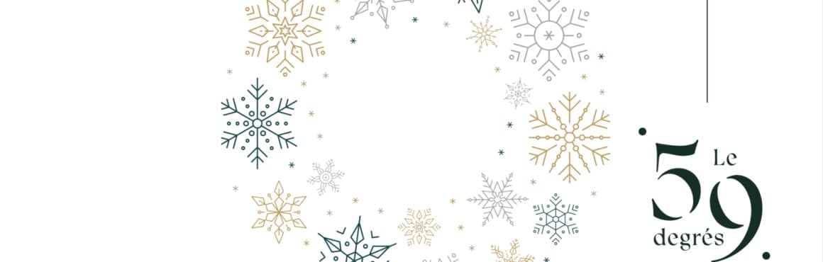 Carte des Fêtes&nbsp;: Le 59 Degrés